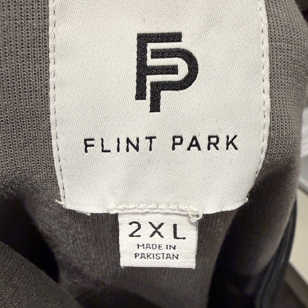 Flint Park Men’s Camo Full Zip Jacket Sweatshirt 2XL NWT - Picture 6 of 7